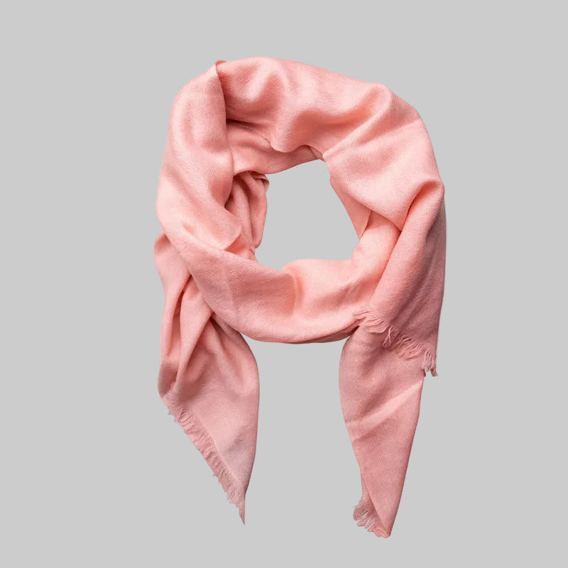 Fine Wool Herringbone Scarf