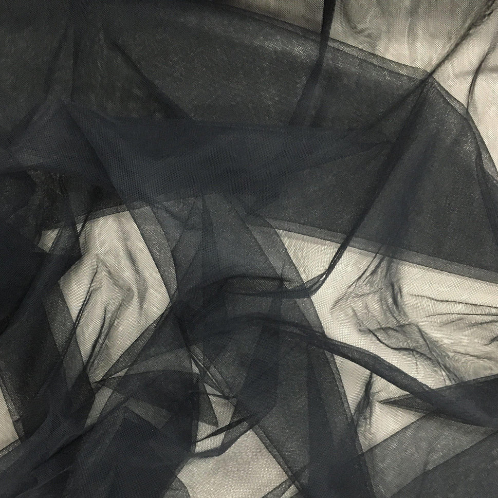 BLACK 2D TULLE