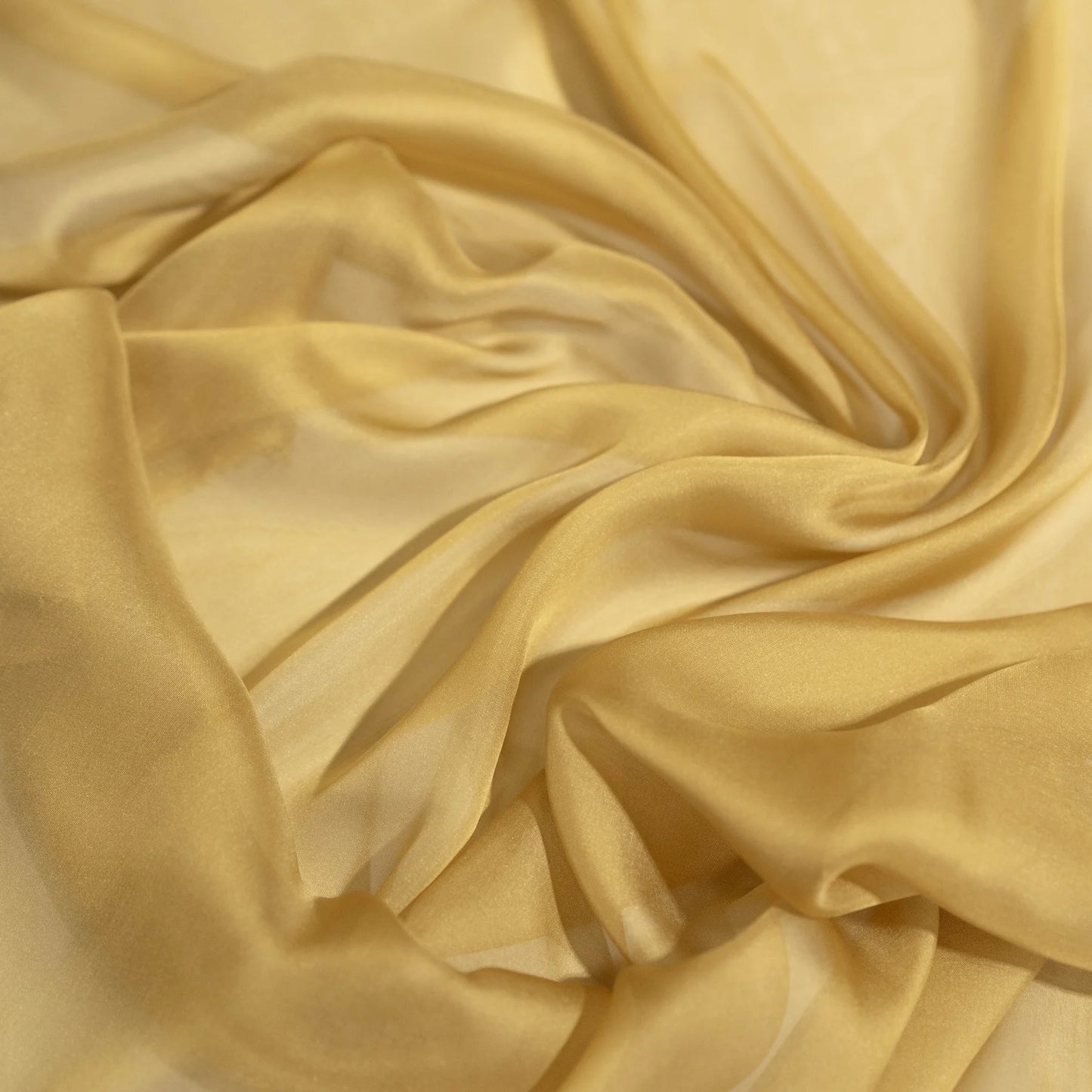 GOLD SATIN CHIFFON