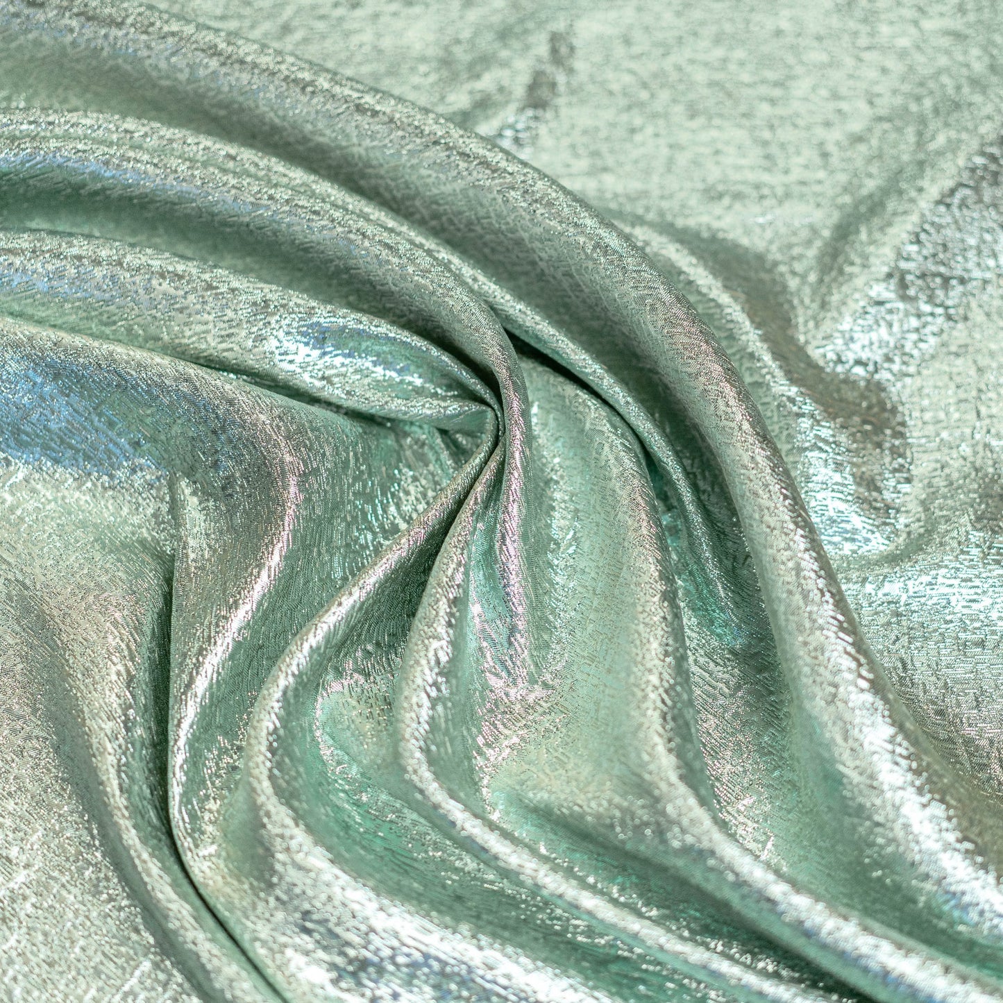 SPEARMINT METALLIC JACQUARD