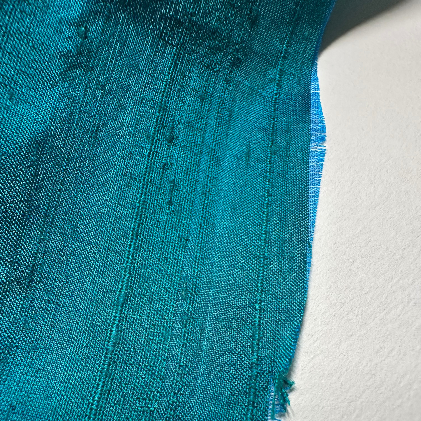 KINGFISHER DUPION SILK