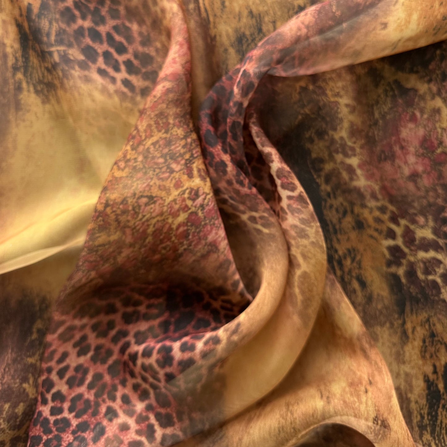 LEOPARD PRINT CHIFFON