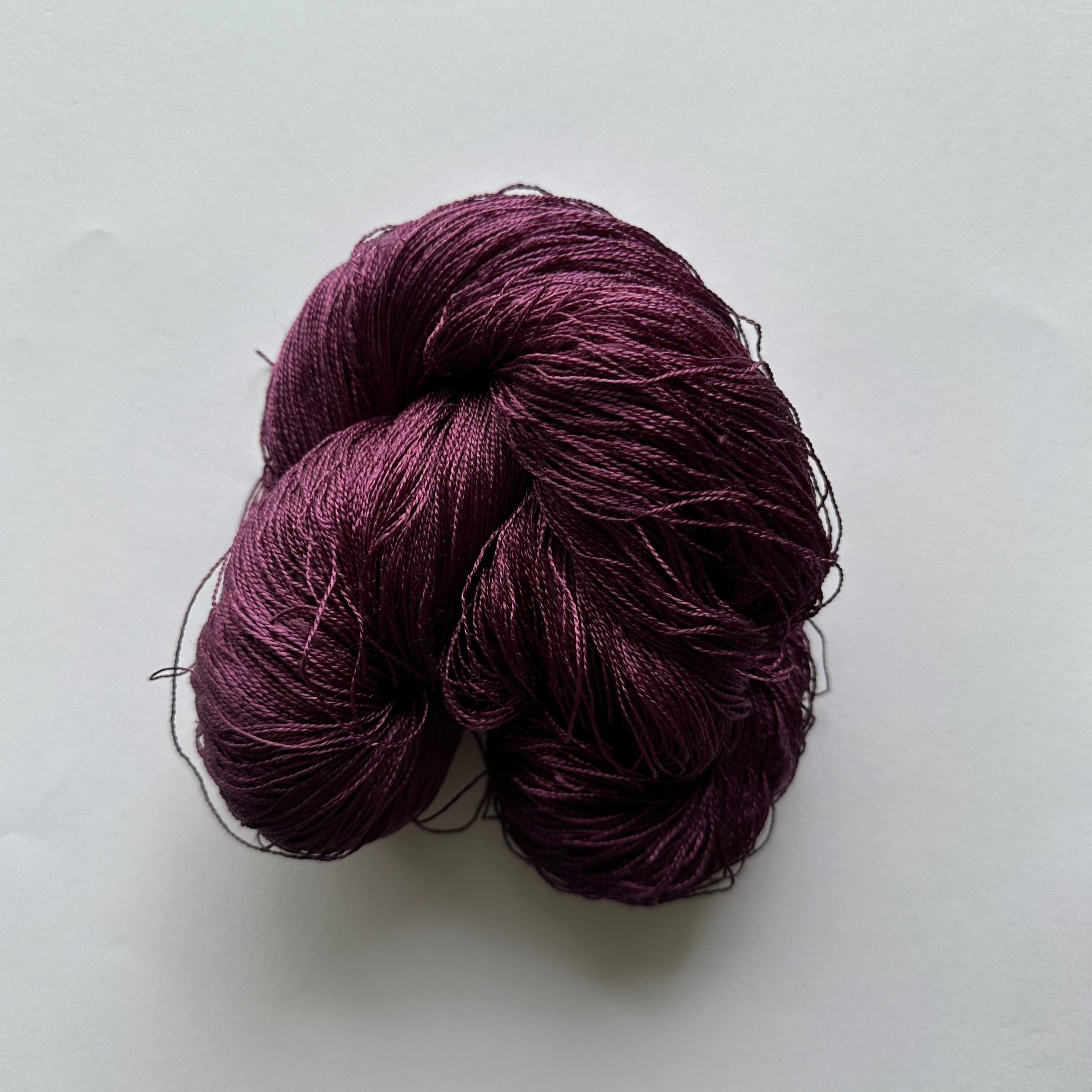 BEET MULBERRY SILK YARN Silks NZ by Sherazad Silks
