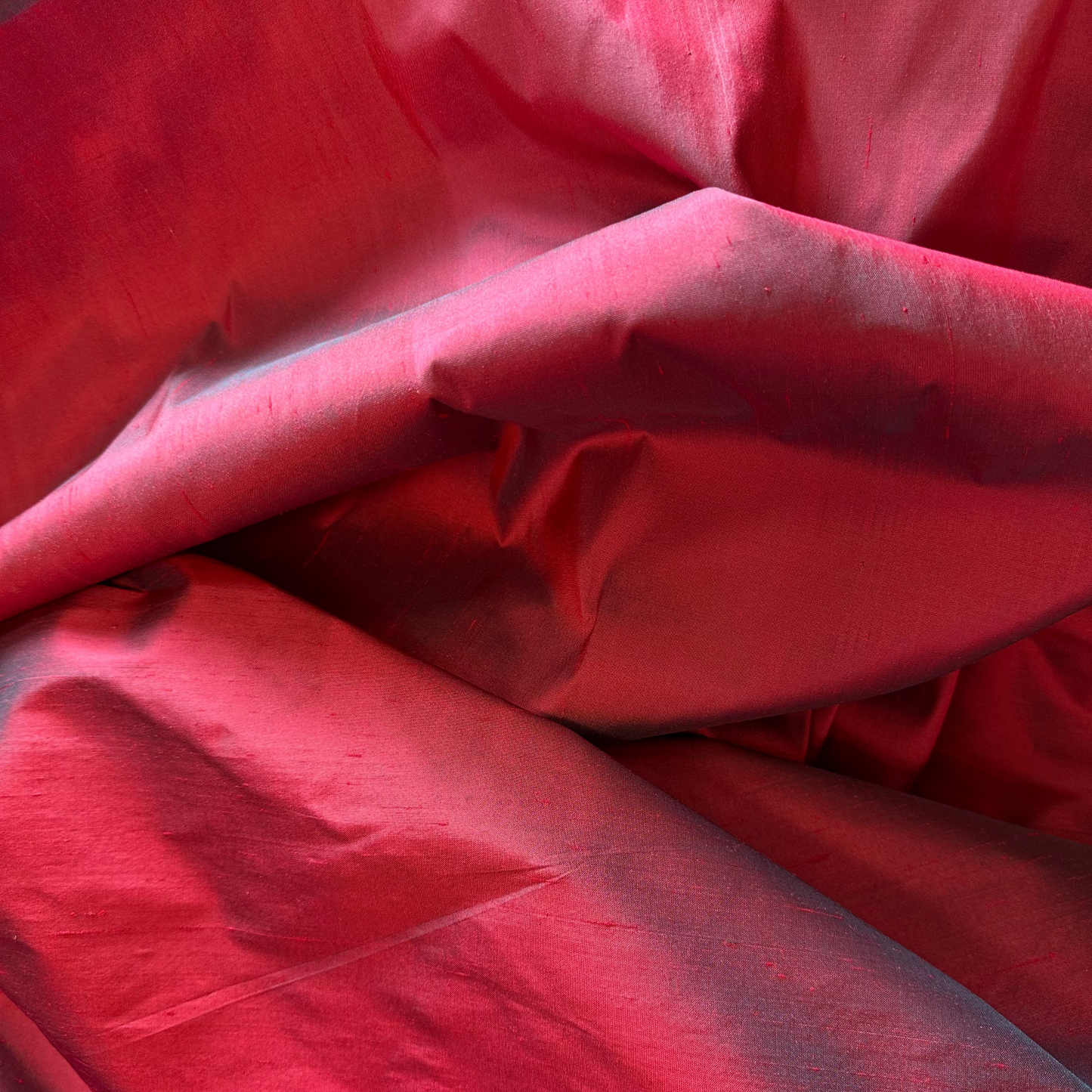 RASPBERRY POWERLOOM SILK