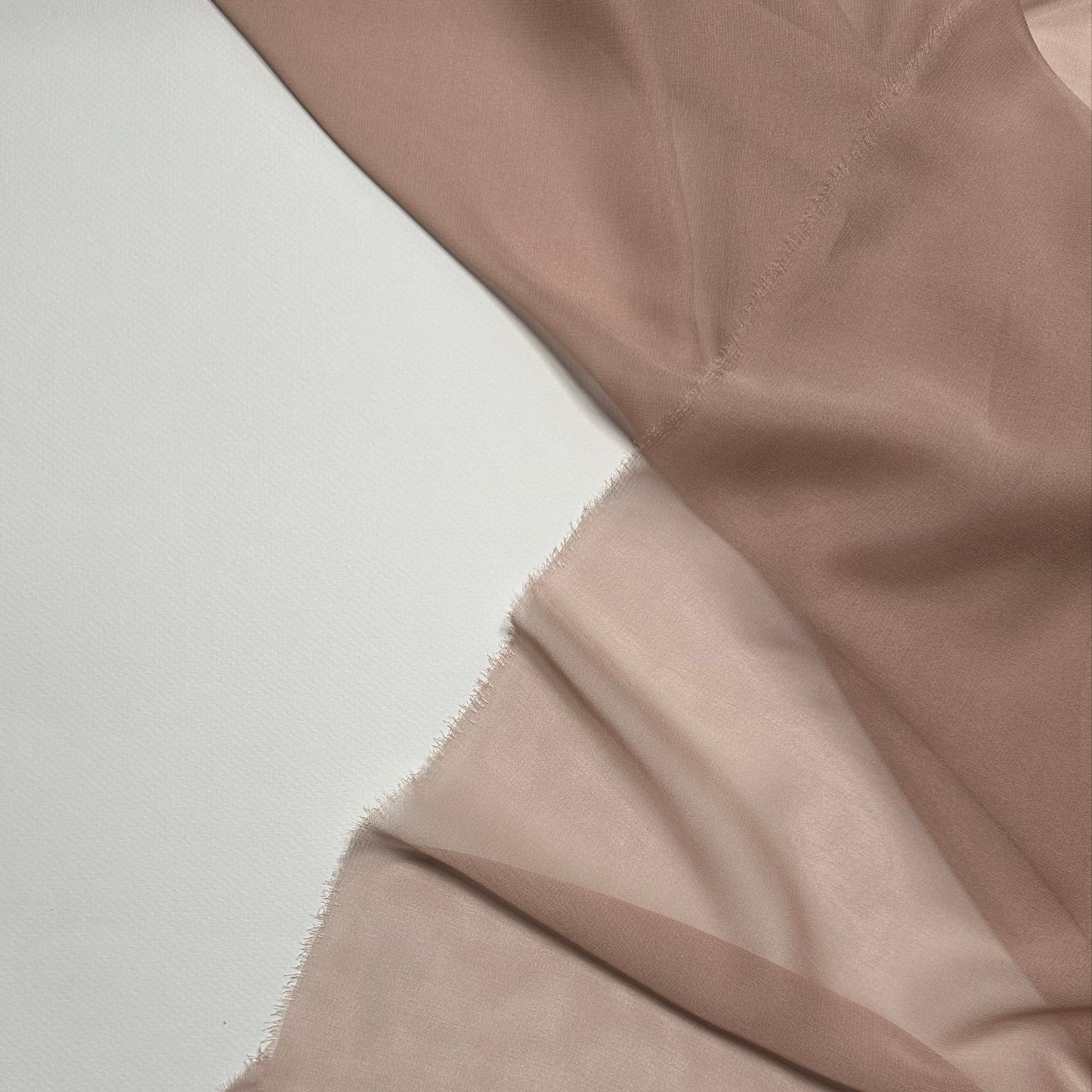 DUSTY PINK SILK GEORGETTE