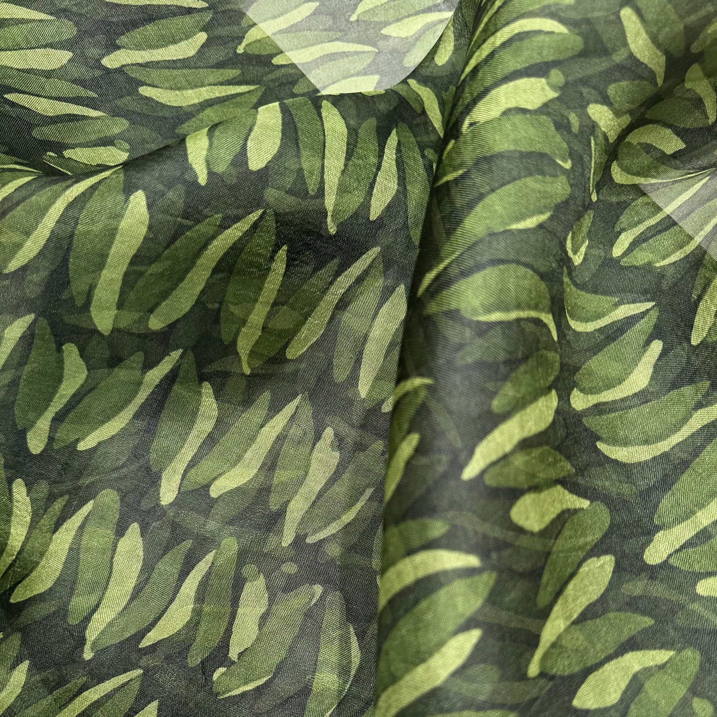 PRINTED SILK ORGANZA