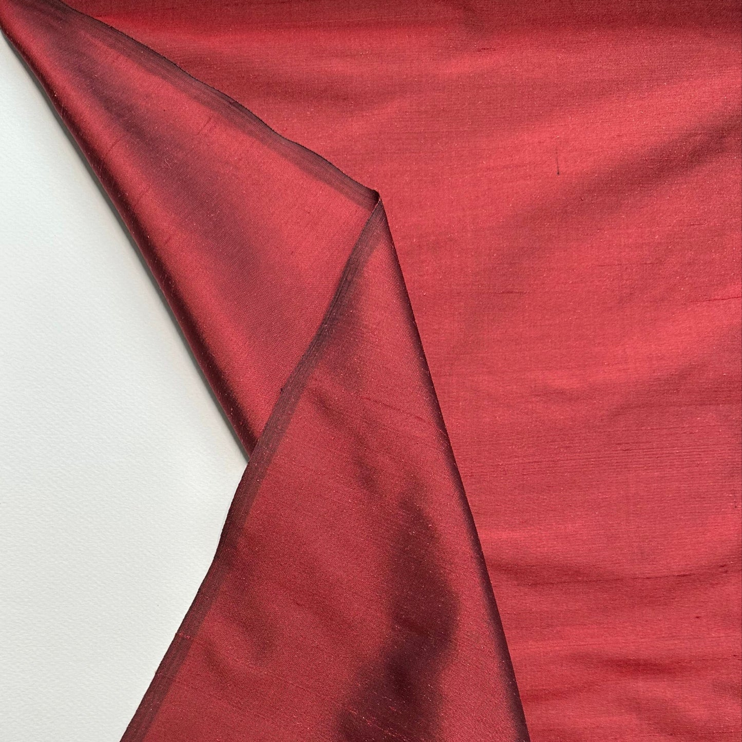 MERLOT POWERLOOM SILK REMNANT