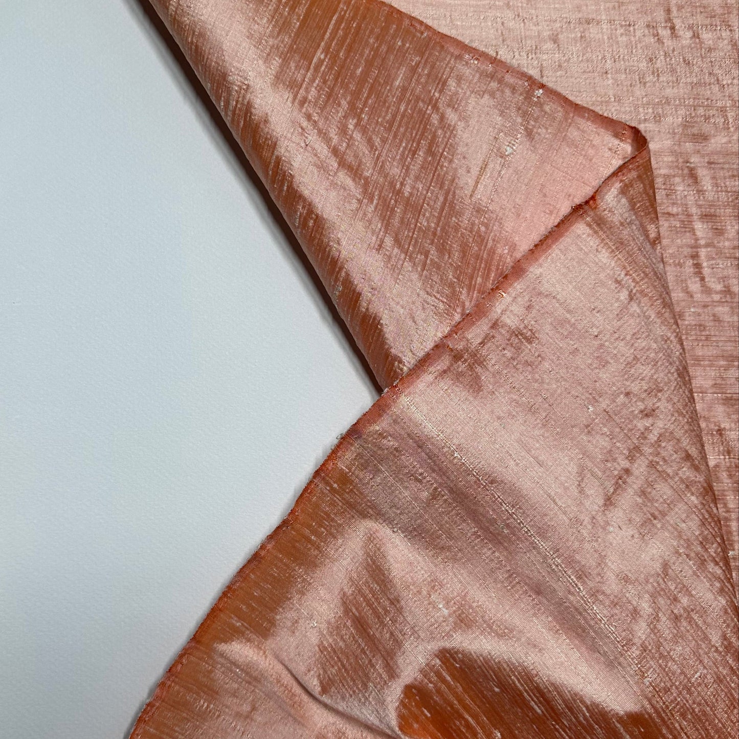 APRICOT DUPION SILK