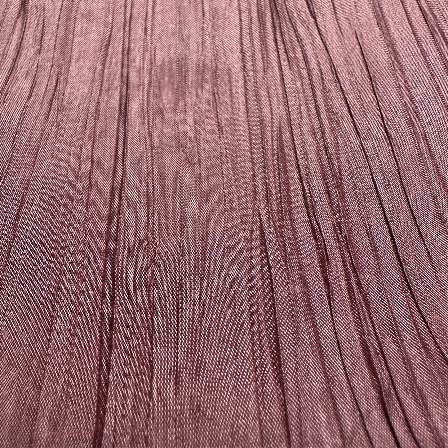 DUSKY ROSE PLEATED SILK