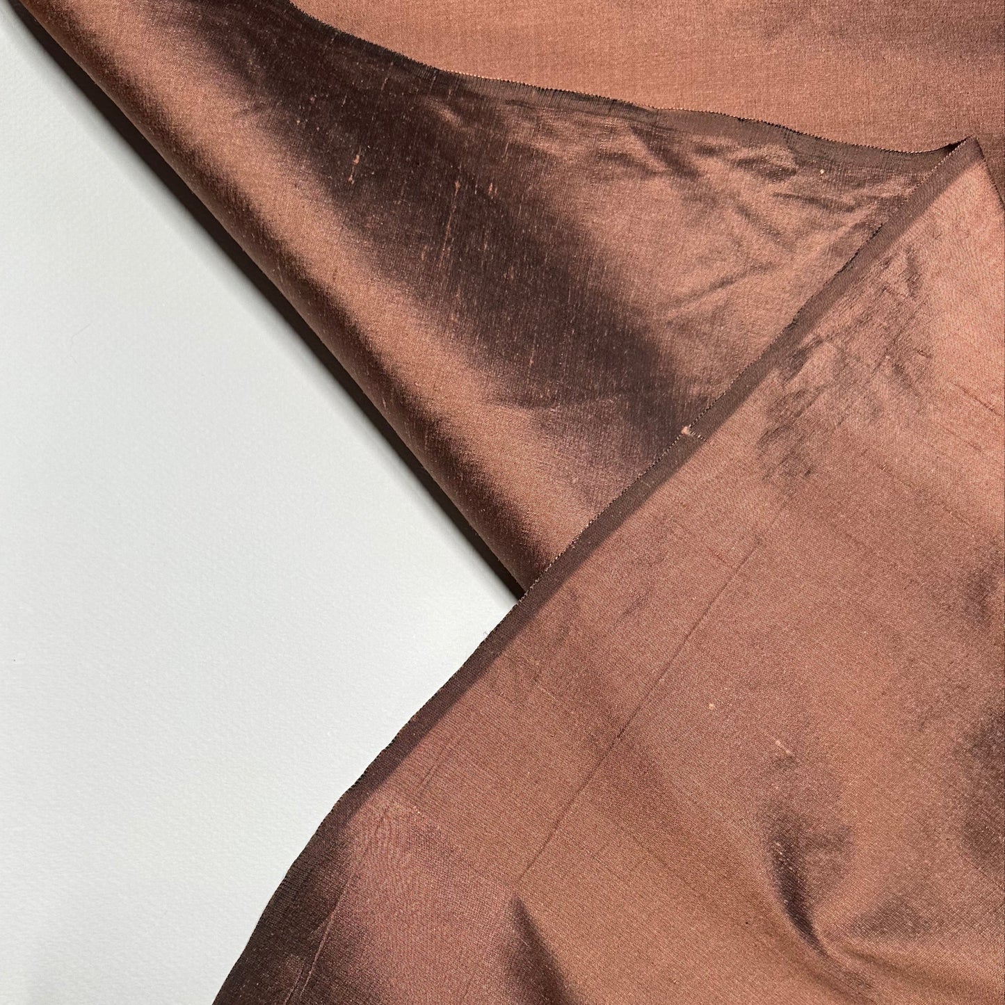 CINNAMON POWERLOOM SILK