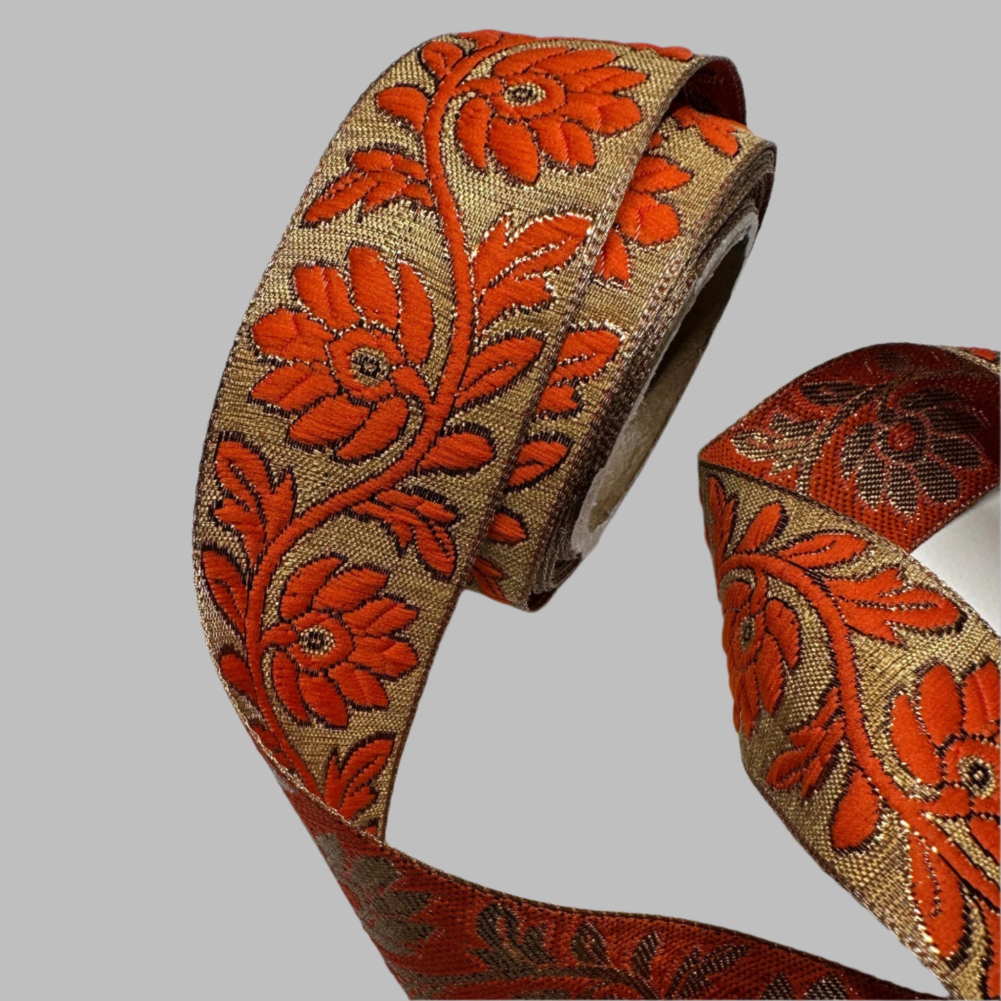 WIDE BOTANICAL RIBBON TRIM