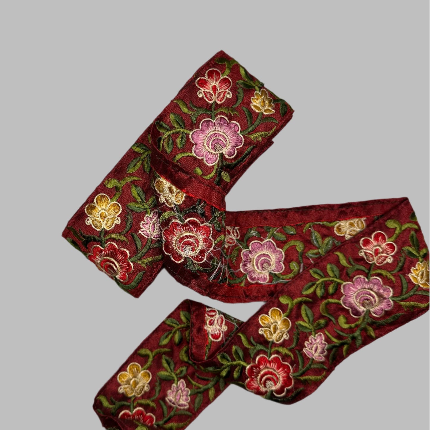WIDE BOTANICAL RIBBON TRIM