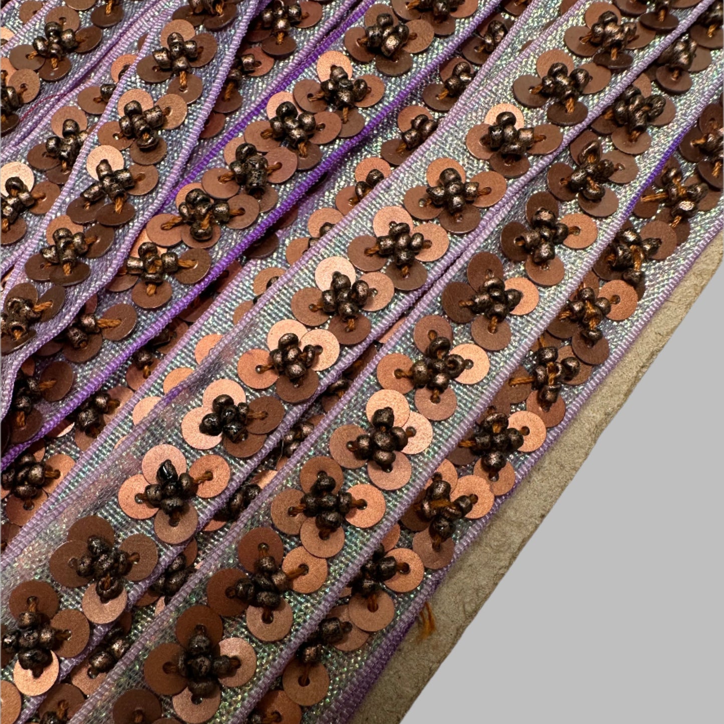 BEADED BOTANICAL TRIM