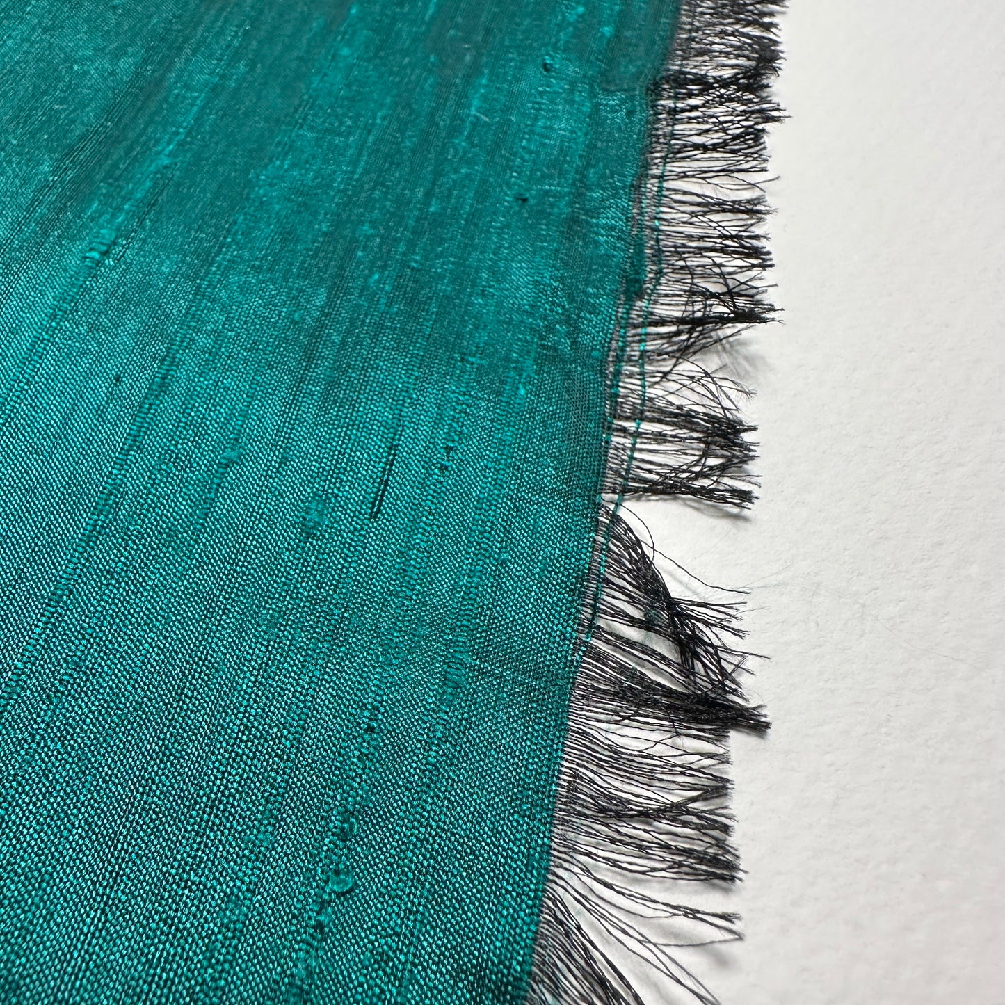 HIGHLANDS GREEN DUPION SILK