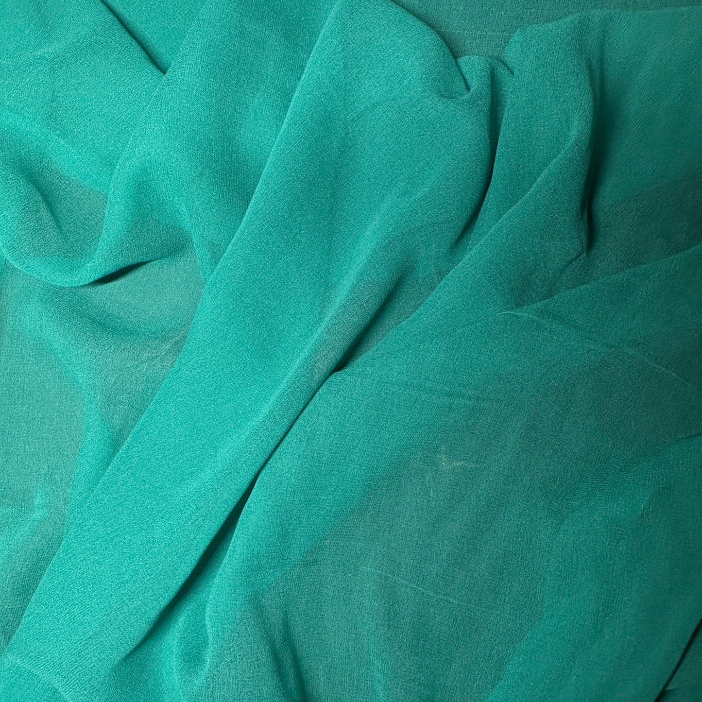 JADE SILK GEORGETTE REMNANT