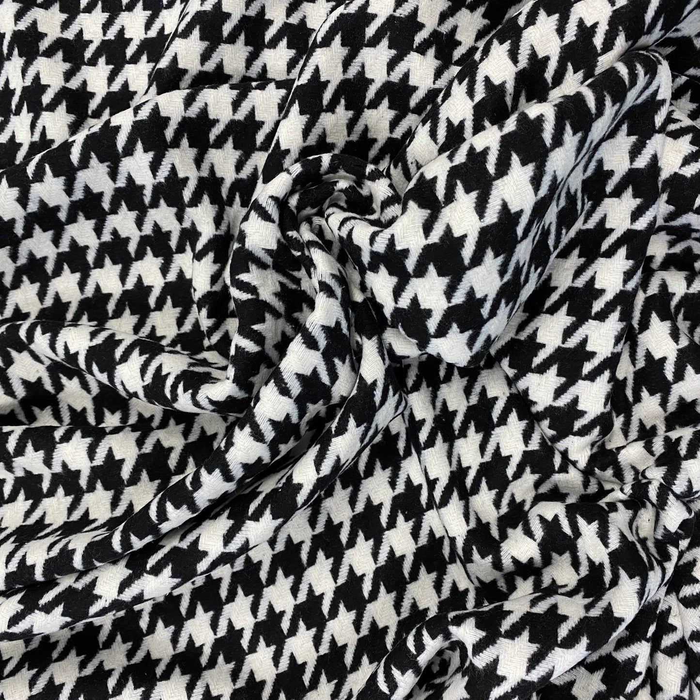 BLACK & WHITE WOOL HOUNSDTOOTH