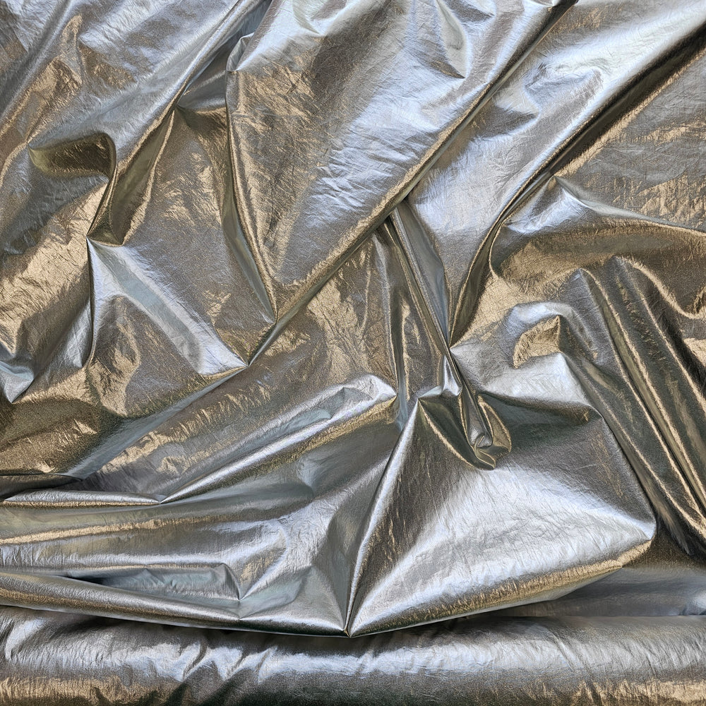 SILVER METALLIC CRUSHED FOIL