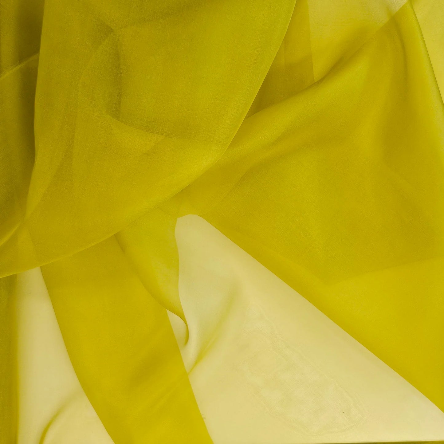 CITRON SILK ORGANZA