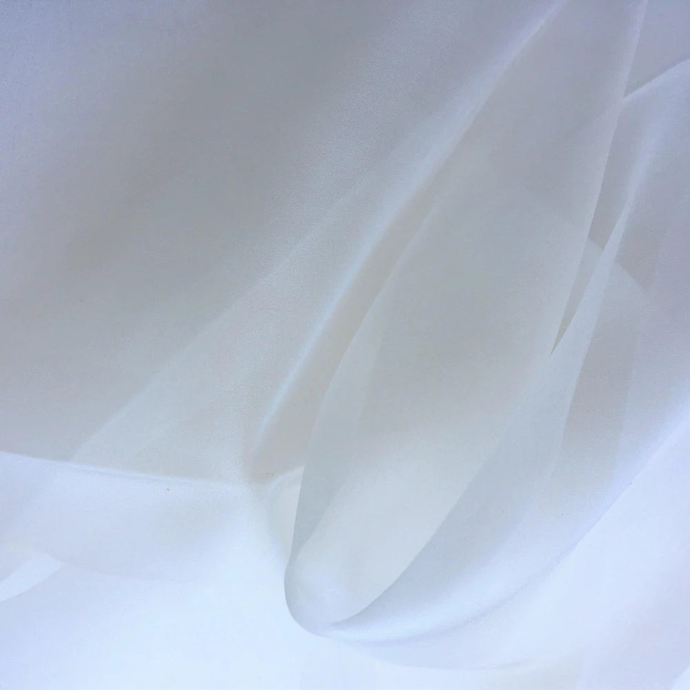 OYSTER SILK ORGANZA