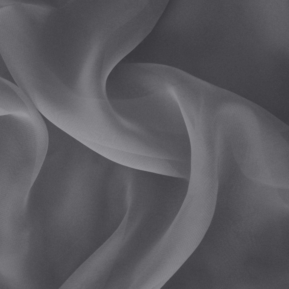 PEWTER SILK GEORGETTE