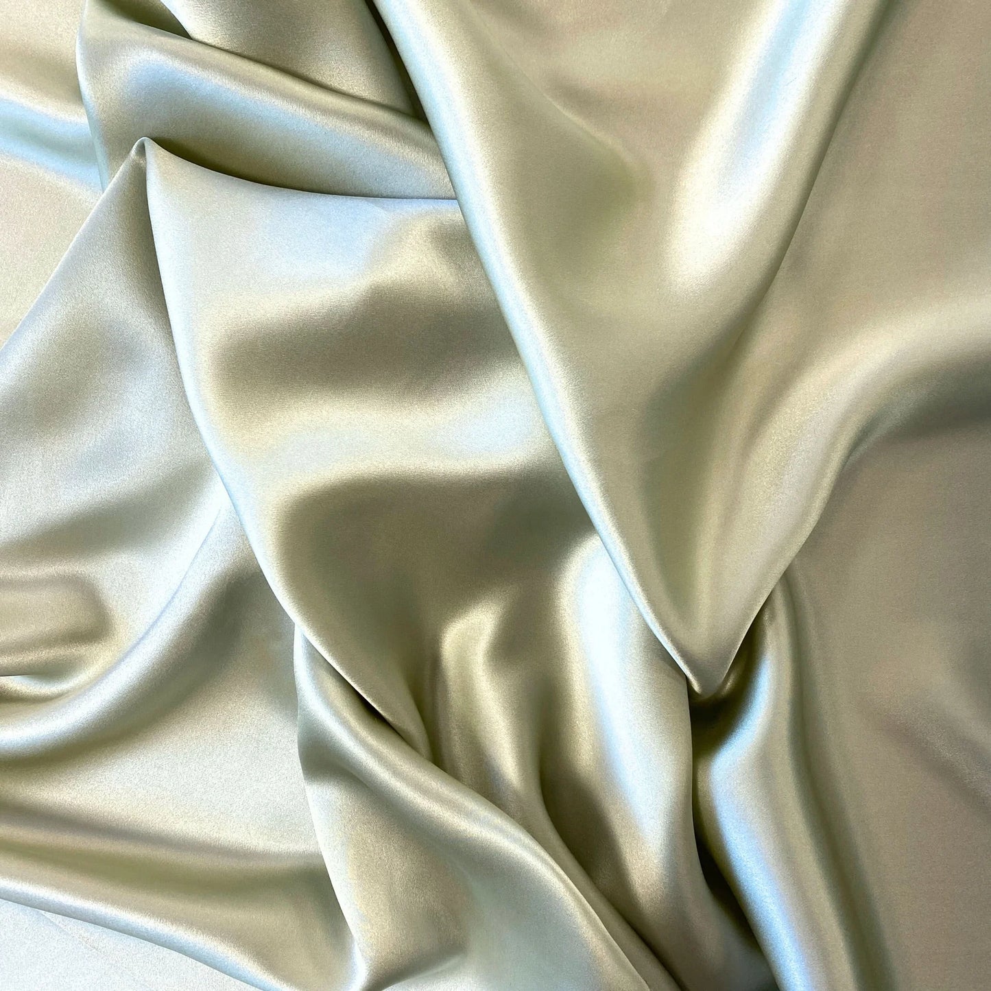 SAGE SANDWASH SATIN SILK