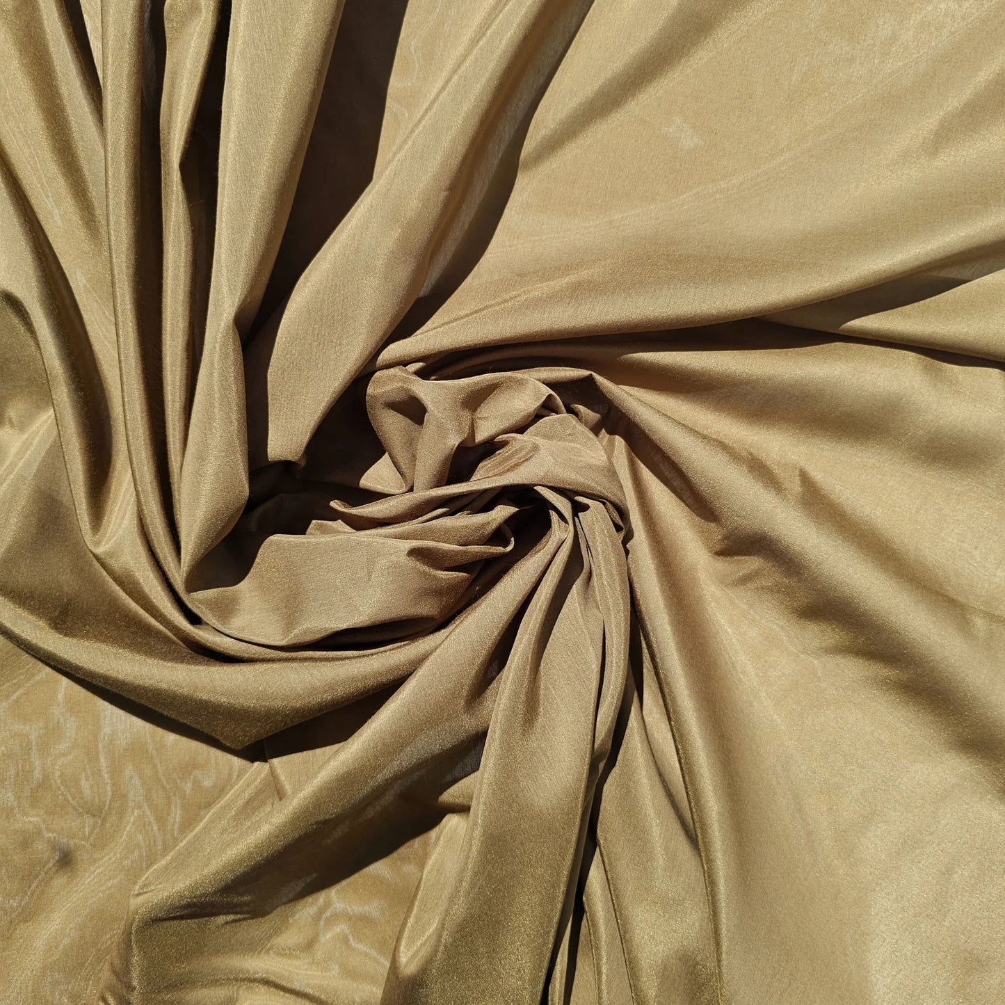 CHESTNUT SILK COTTON VOILE
