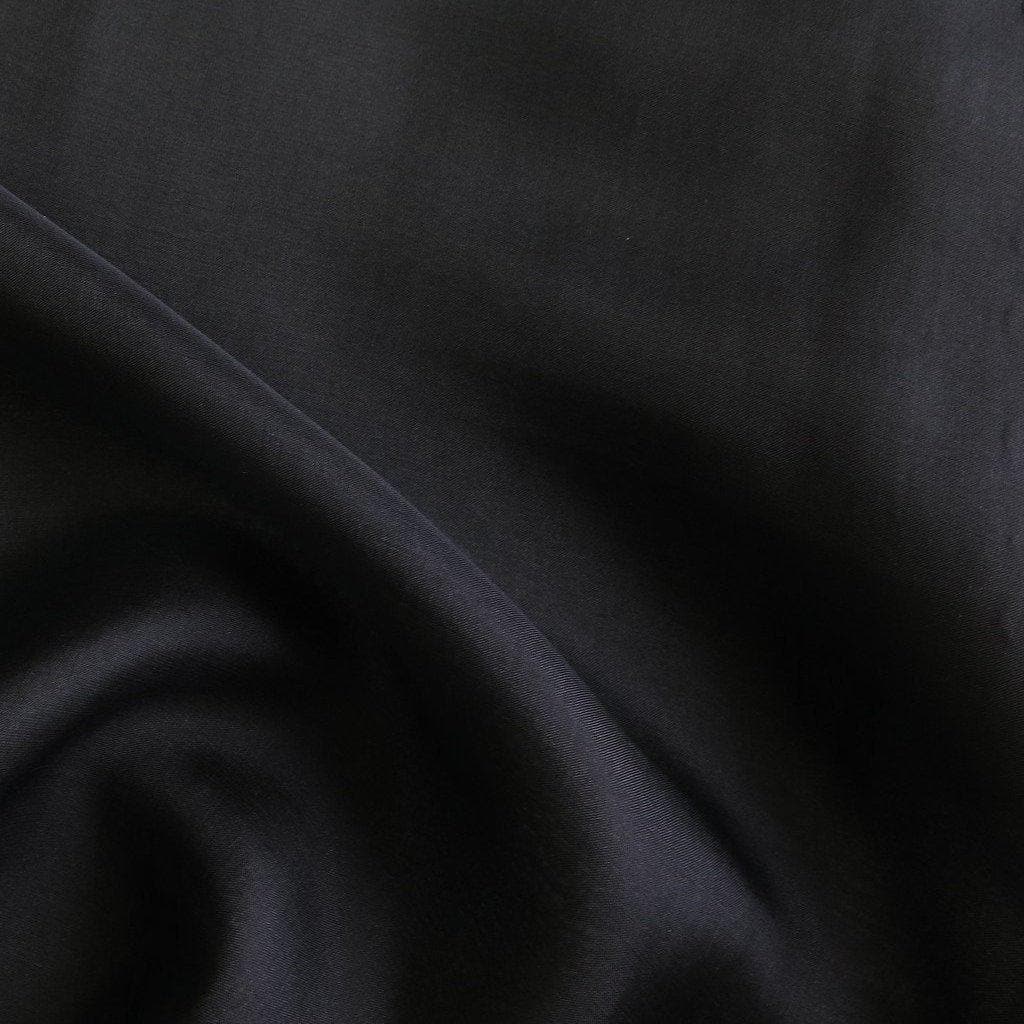 BLACK SATIN CHIFFON