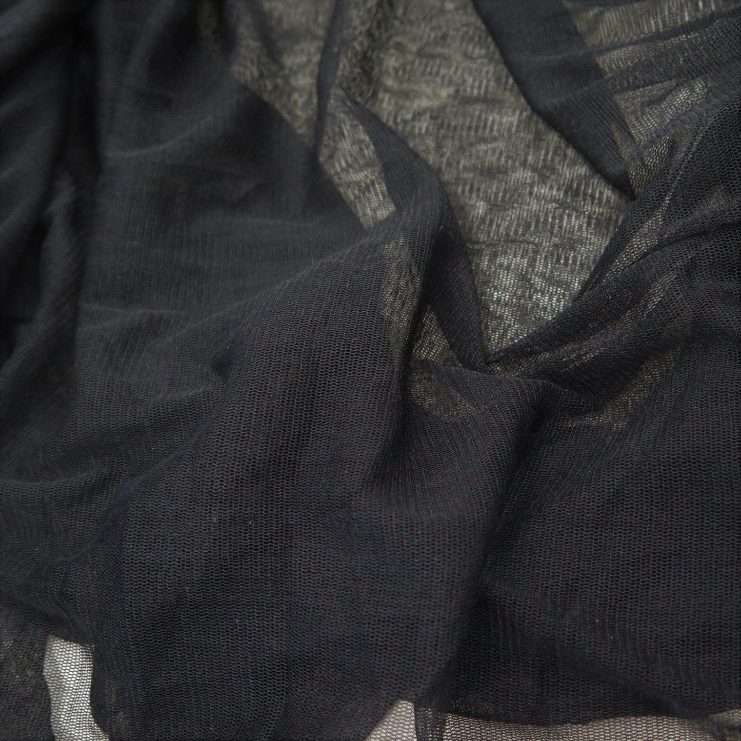 BLACK SILK MESH