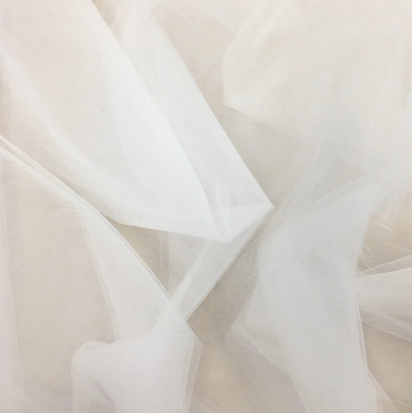 SILK WHITE BRIDAL TULLE