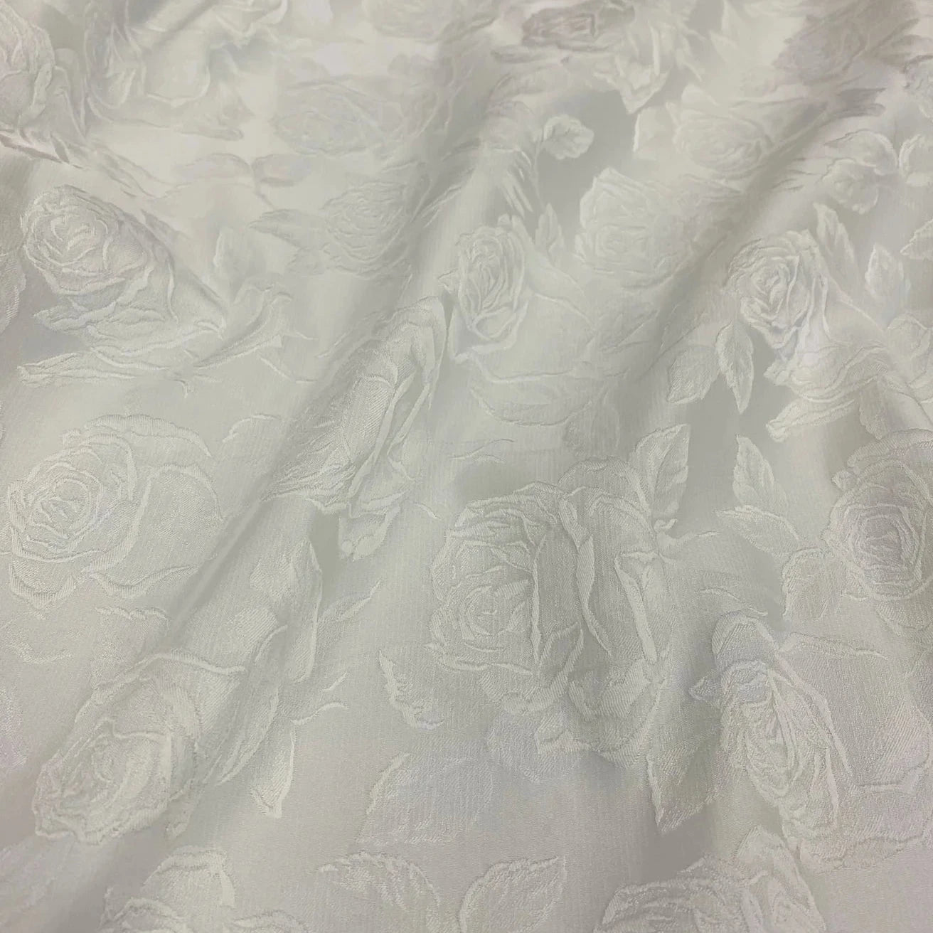 IVORY ROSE JACQUARD