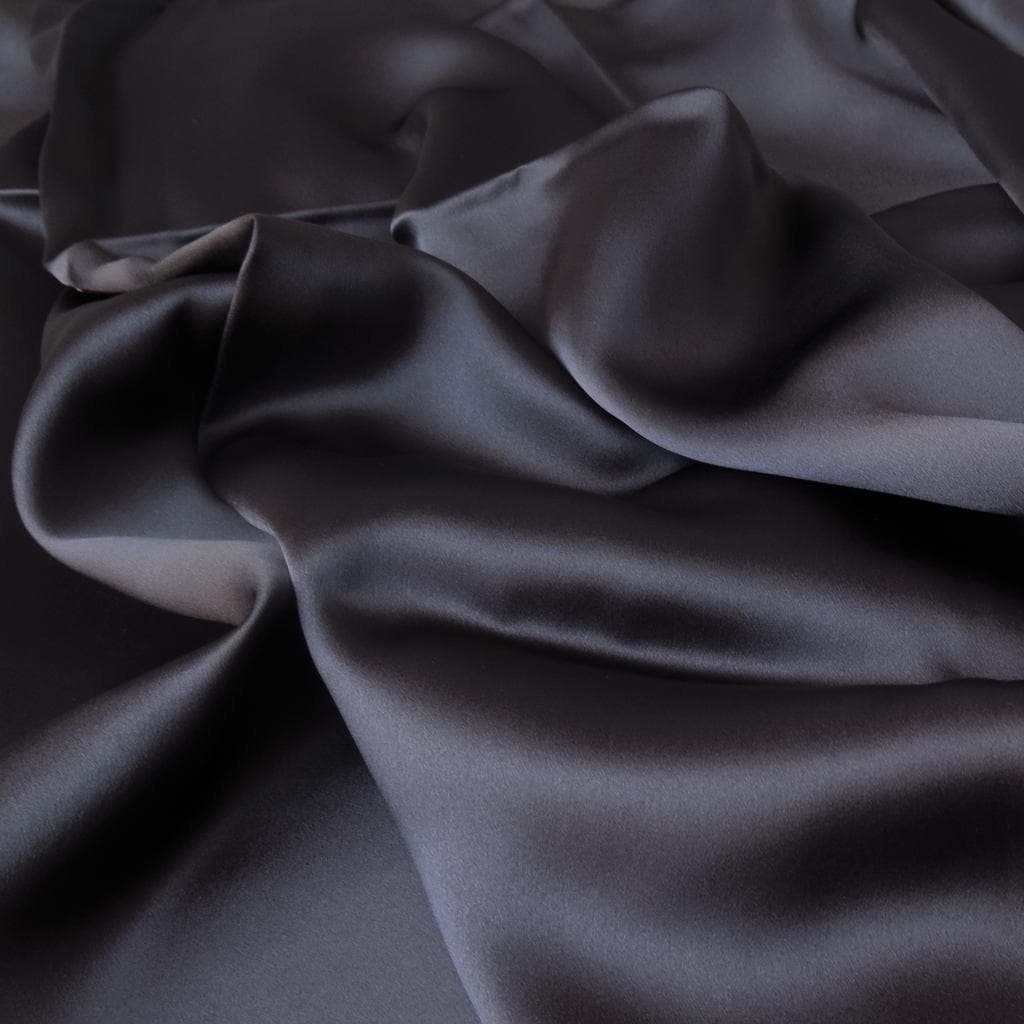 LICORICE SANDWASH SATIN SILK