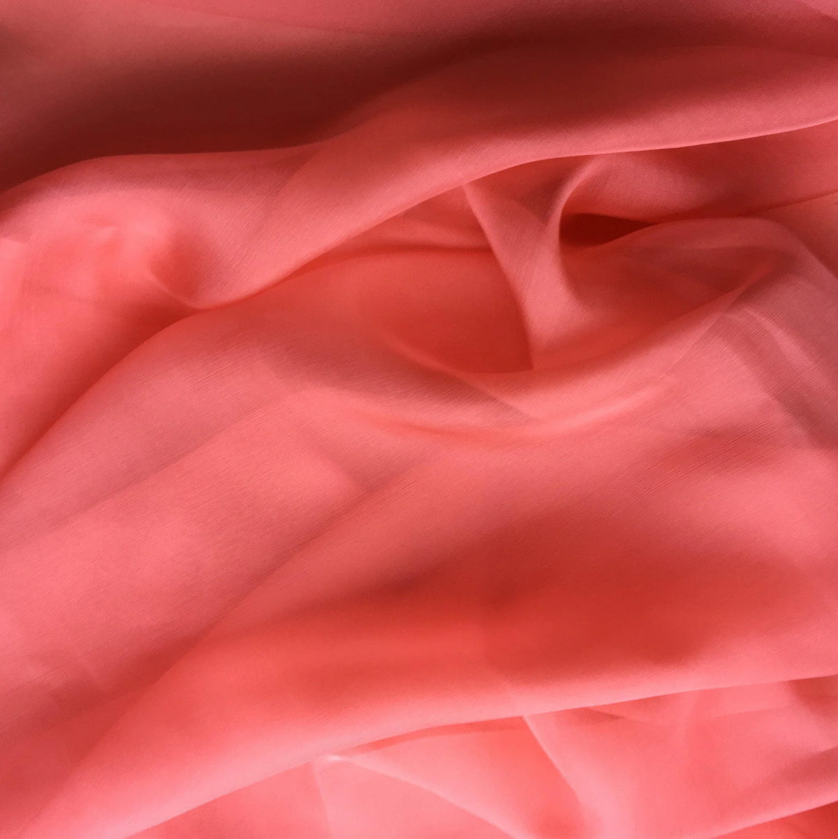 MELON SATIN CHIFFON