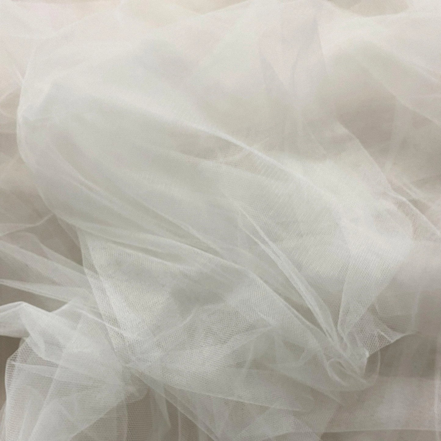 SILK WHITE SOFT TULLE