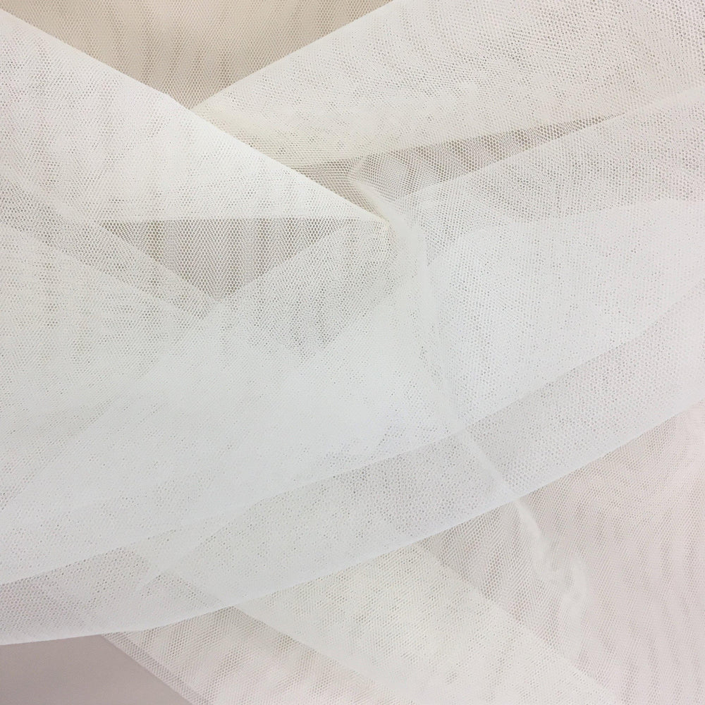 IVORY STIFF NET