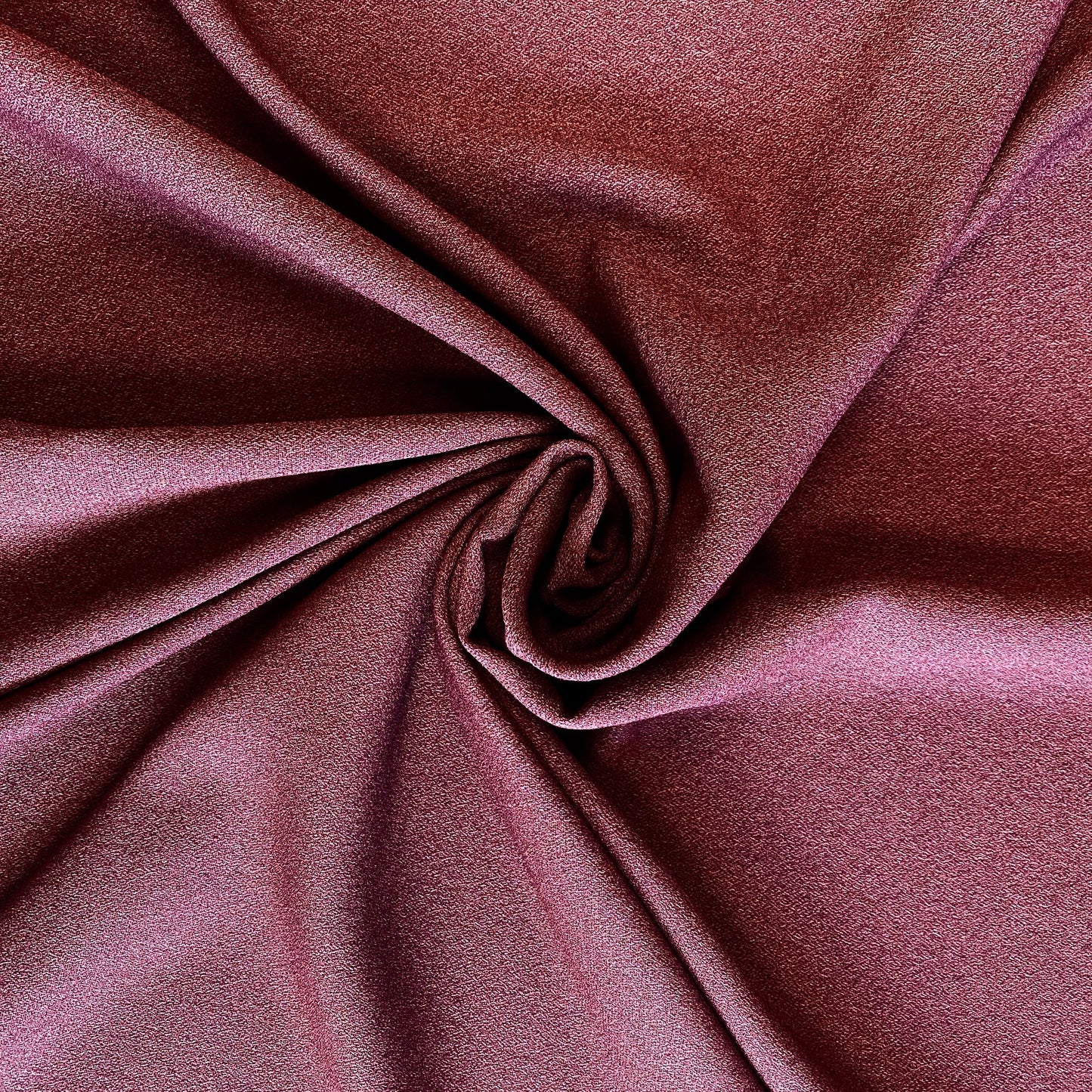 MAROON WOOL CREPE