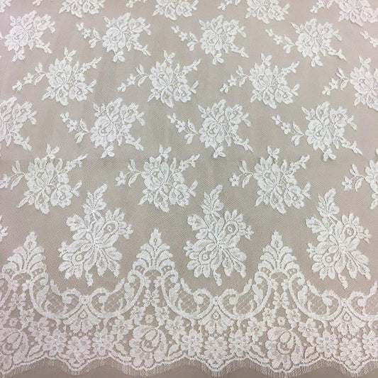 IVORY FRENCH CHANTILLY LACE