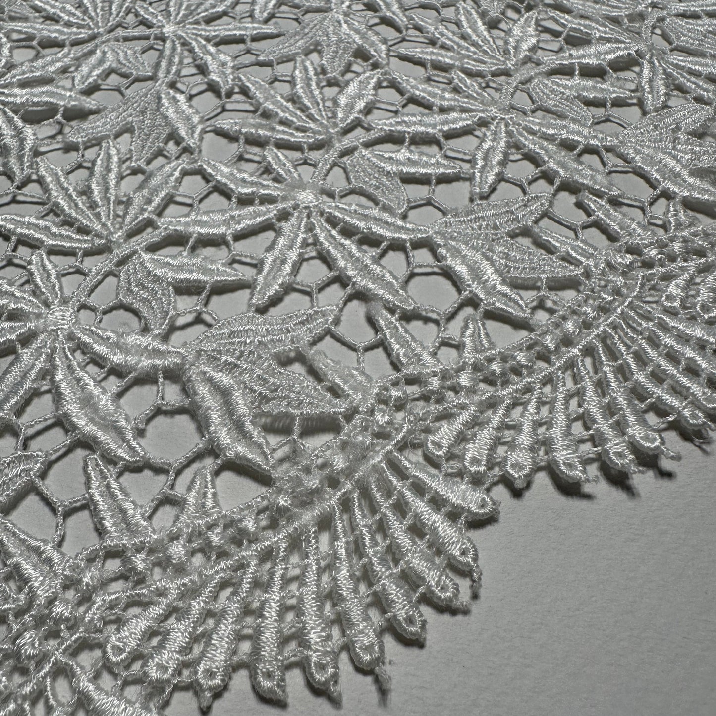 LIMITED EDITION GUIPURE BRIDAL LACE REMNANT