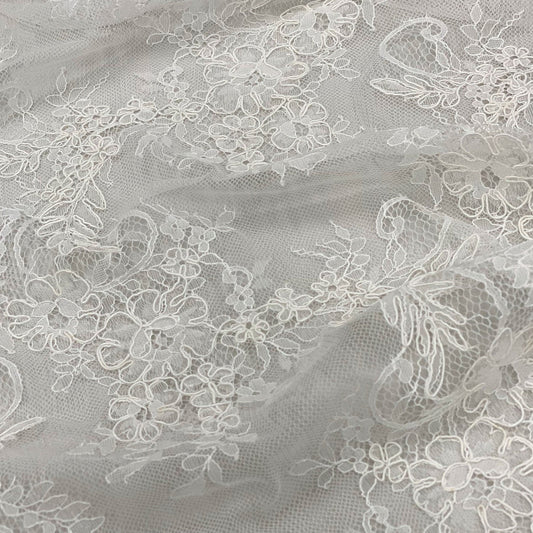 IVORY FINE CORDED LACE