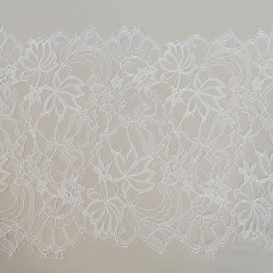 IVORY FINE LACE TRIM