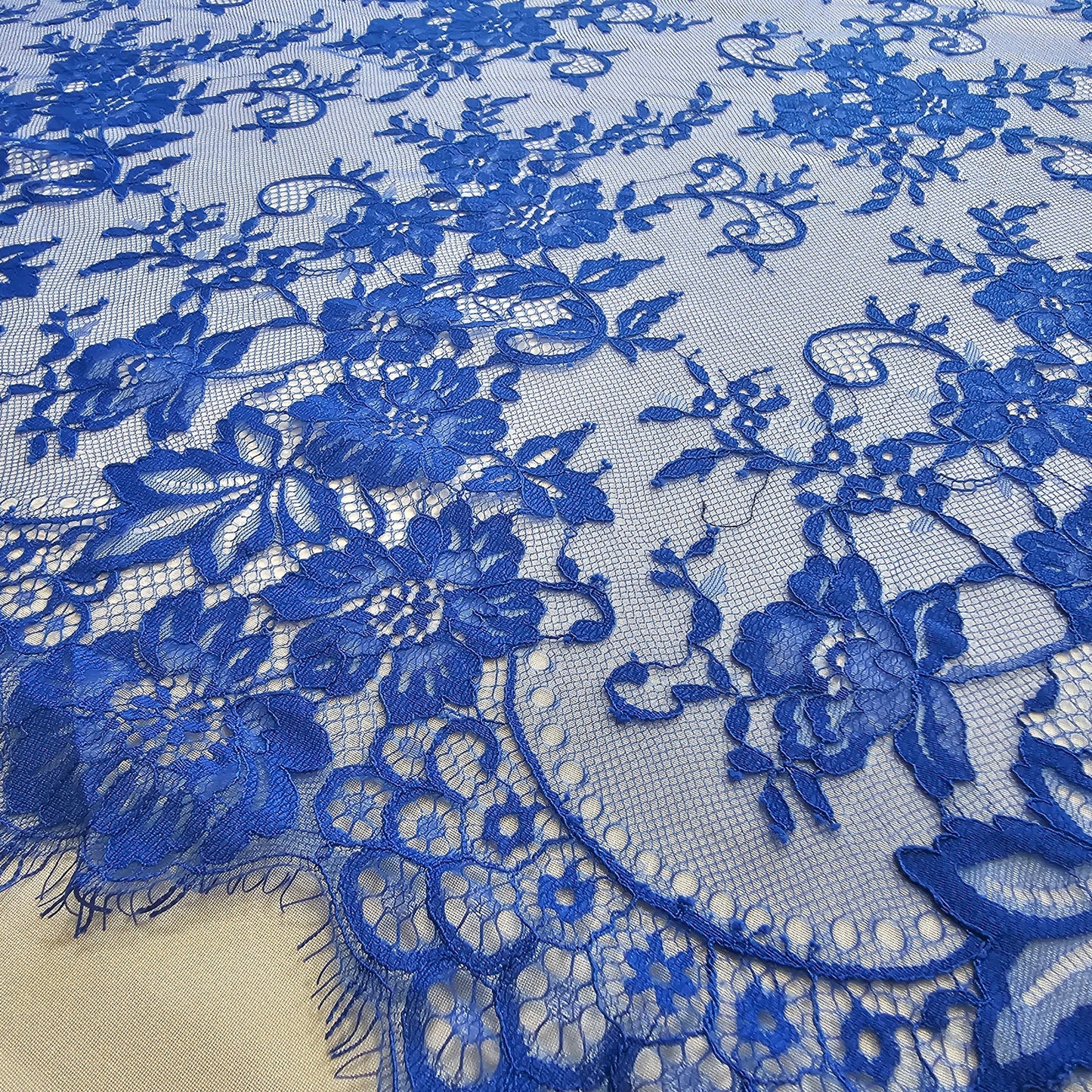 MARINE FINE FLORAL LACE