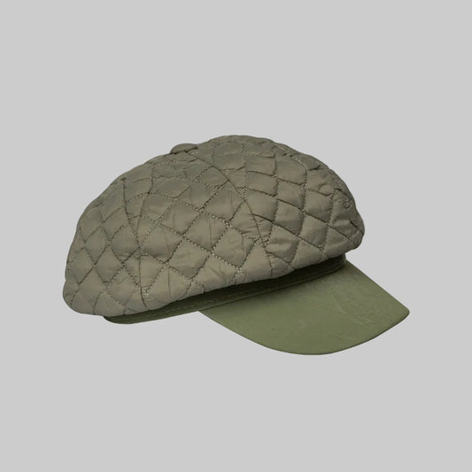 Quilted Paperboy Hat