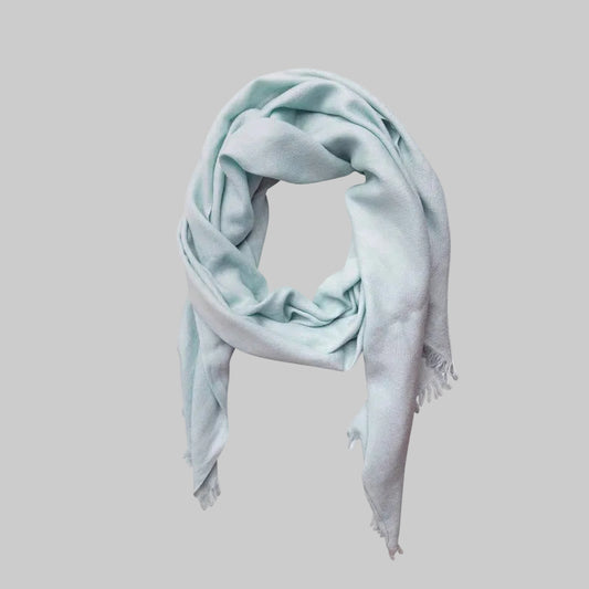 Fine Wool Herringbone Scarf