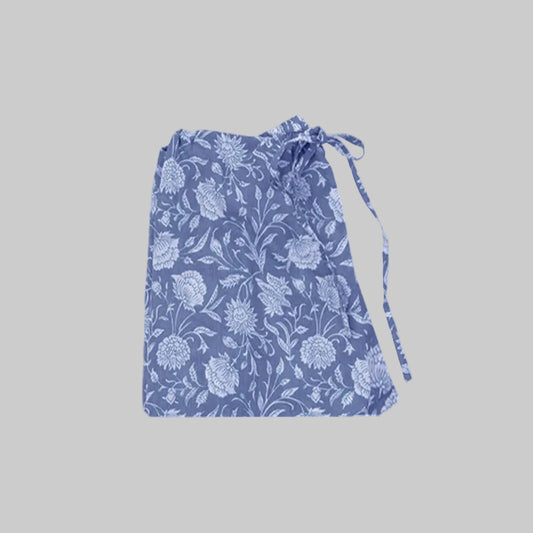 Cotton Shorts in Cornflower Blue