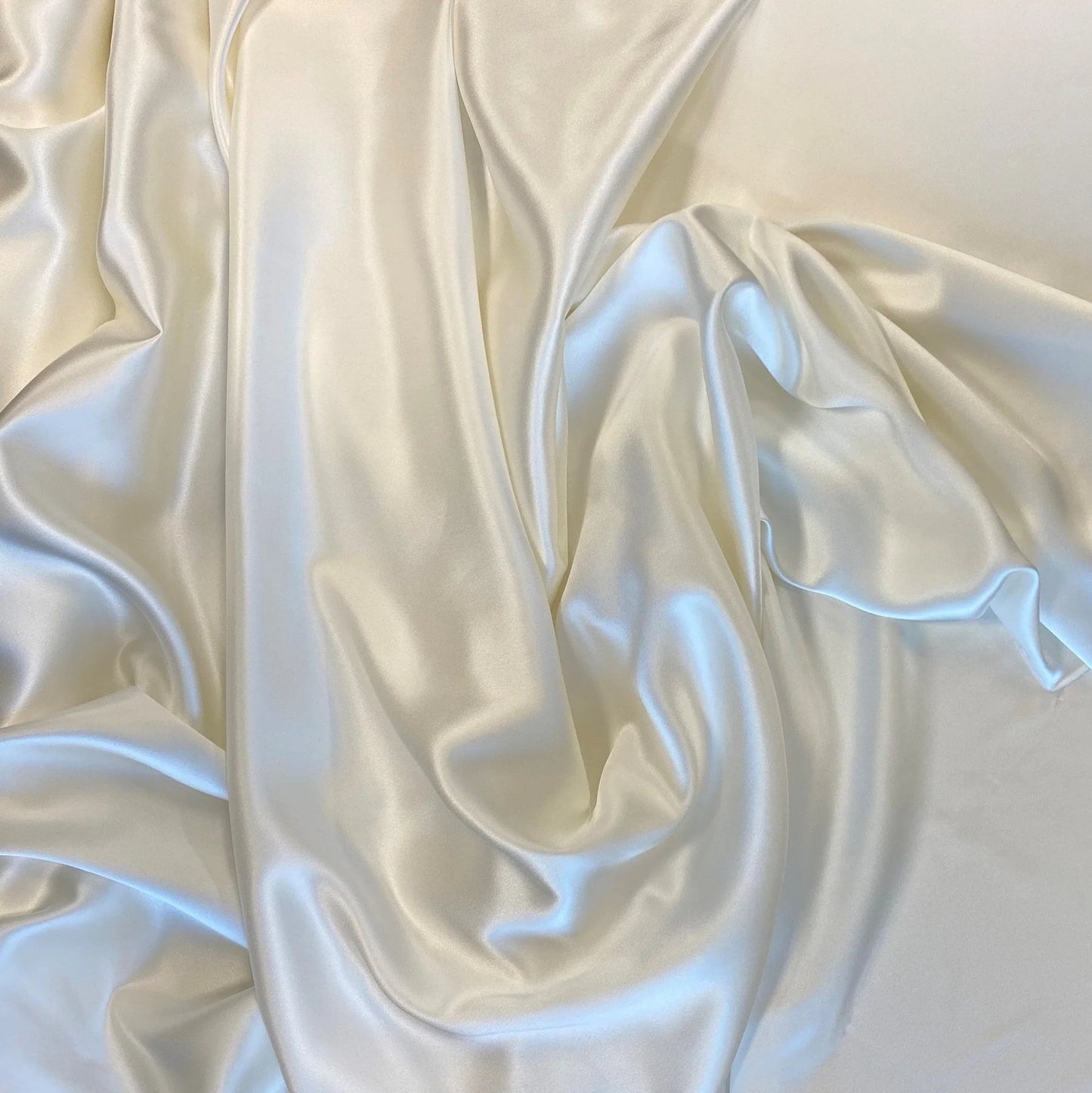 IVORY 25MM SATIN SILK