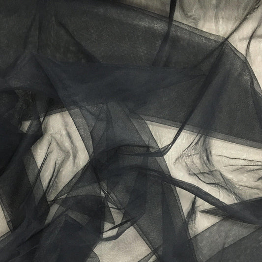 BLACK 2D TULLE