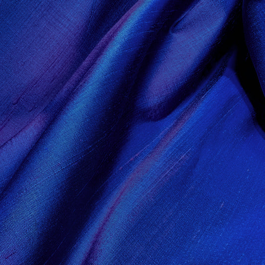 PERWINKLE POWERLOOM SILK