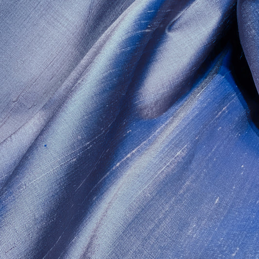 CORNFLOWER DUPION SILK