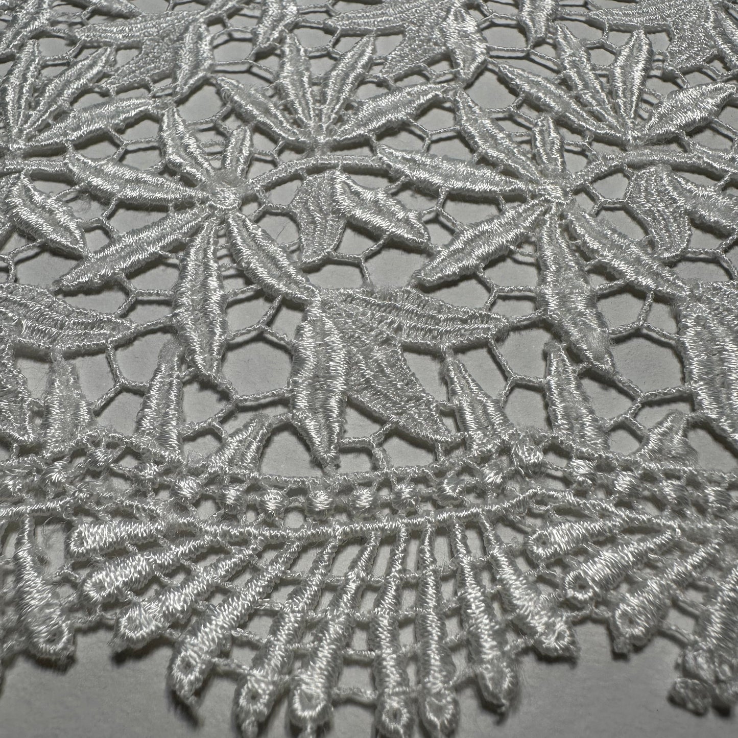 LIMITED EDITION GUIPURE BRIDAL LACE REMNANT