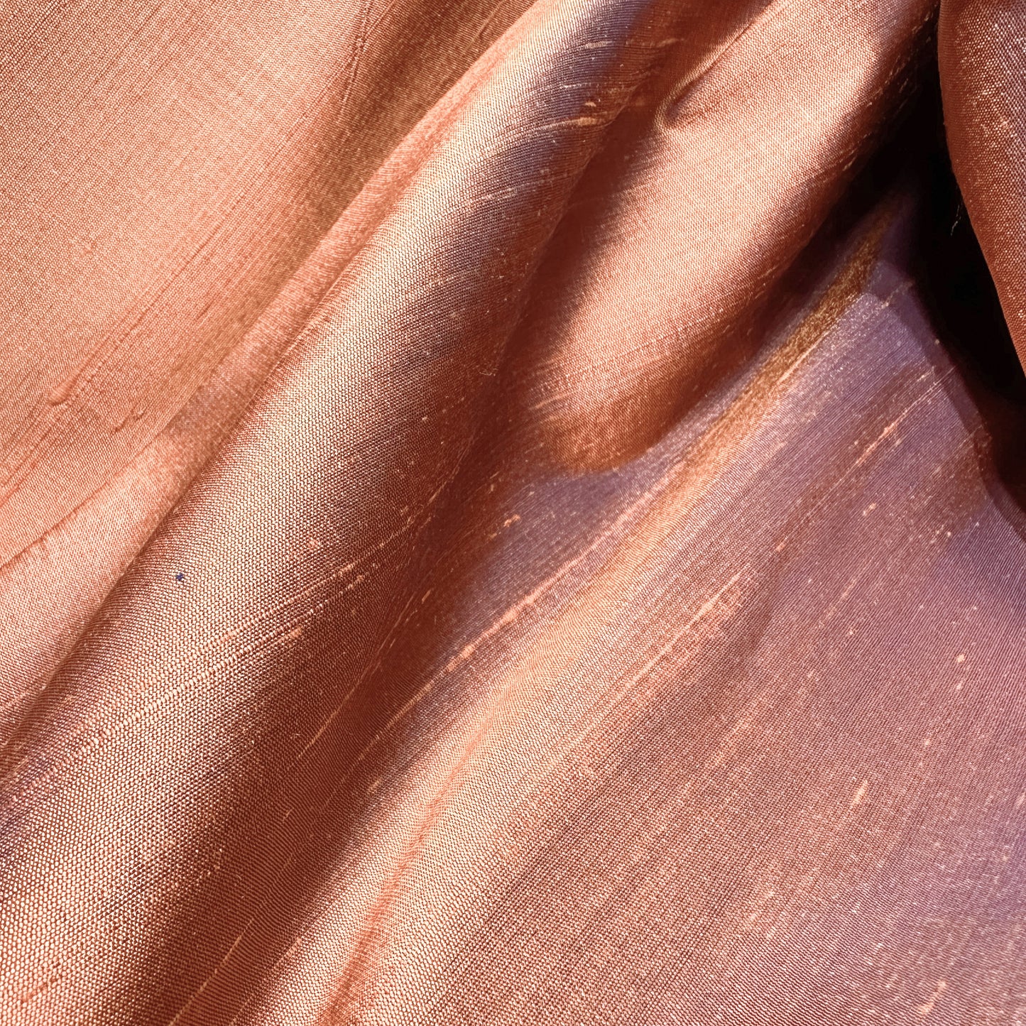 APRICOT DUPION SILK