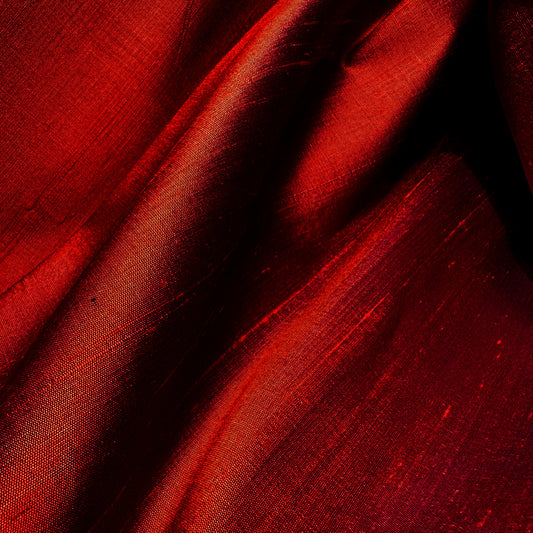CHESTNUT DUPION SILK